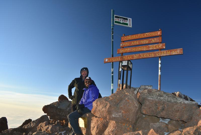 Mount Kenya Climbing, Sirimon – Chogoria Route